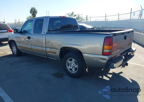 2001 Chevrolet Silverado 1500 Ls из США, поврежденный, VIN 1GCEC19T51Z161084